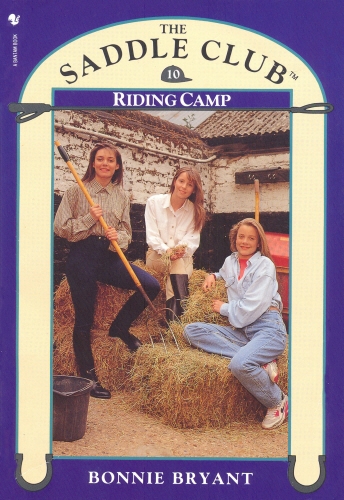 Book cover of Saddle Club Book 10: Riding Camp by Bonnie Bryant