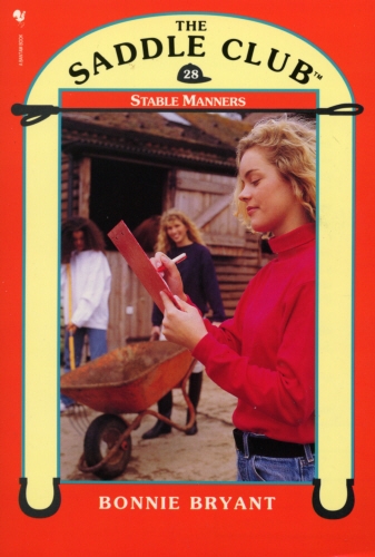 Book cover of Saddle Club Book 28: Stable Manners by Bonnie Bryant