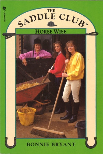 Book cover of Saddle Club Book 11: Horse Wise by Bonnie Bryant