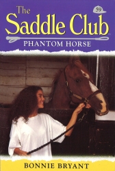 Book cover of Saddle Club 59: Phantom Horse by Bonnie Bryant