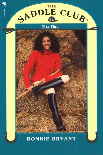 Book cover of Saddle Club 31: Hay Ride by Bonnie Bryant