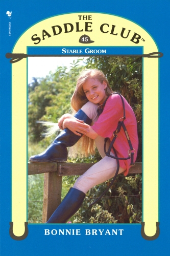 Book cover of Saddle Club 45 - Stable Groom by Bonnie Bryant