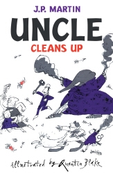 Book cover of Uncle Cleans Up by J. P. Martin, R N Currey
