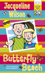 Book cover of Butterfly Beach by Jacqueline Wilson