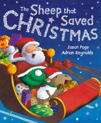 Book cover of The Sheep that Saved Christmas by Jason Page