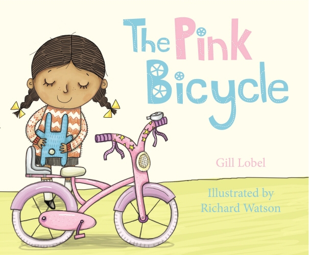 Book cover of The Pink Bicycle by Gillian Lobel