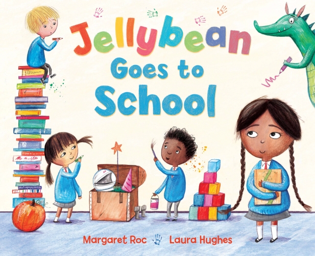 Book cover of Jellybean Goes to School by Margaret Roc