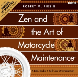 Book cover of Zen And The Art Of Motorcycle Maintenance® by Robert M. Pirsig, Peter Flannery