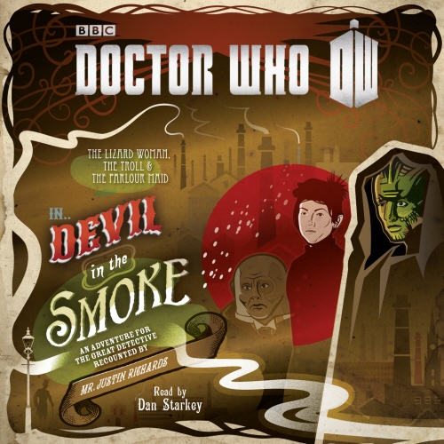 Book cover of Doctor Who: Devil In The Smoke by Justin Richards