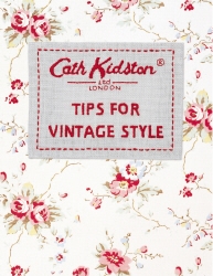 Book cover of Tips For Vintage Style by Cath Kidston