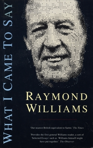 Book cover of What I Came To Say by Raymond Williams