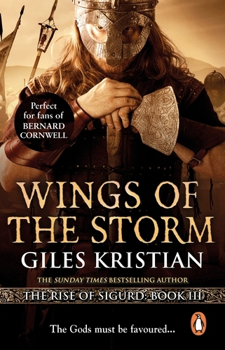 Book cover of Wings of the Storm by Giles Kristian