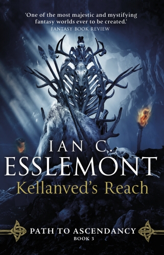 Book cover of Kellanved's Reach by Ian C Esslemont