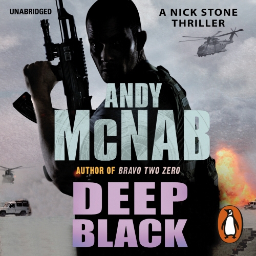 Book cover of Deep Black by Andy McNab