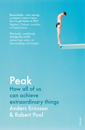 Book cover of Peak by Anders Ericsson, Robert Pool