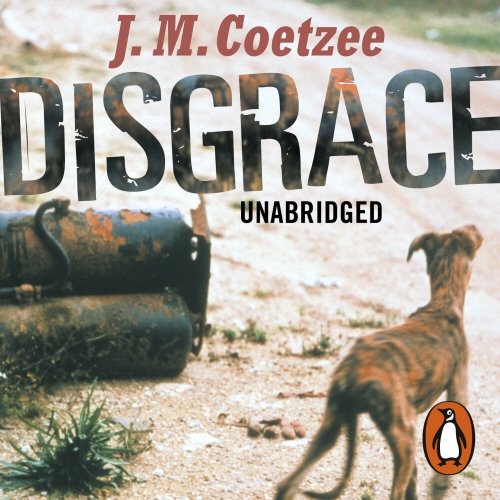 Book cover of Disgrace by J M Coetzee