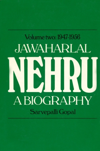 Book cover of Jawaharlal Nehru Vol.2 1947-1956 by Sarvepall Gopal