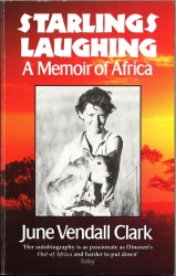 Book cover of Starlings Laughing by June Vendall Clark