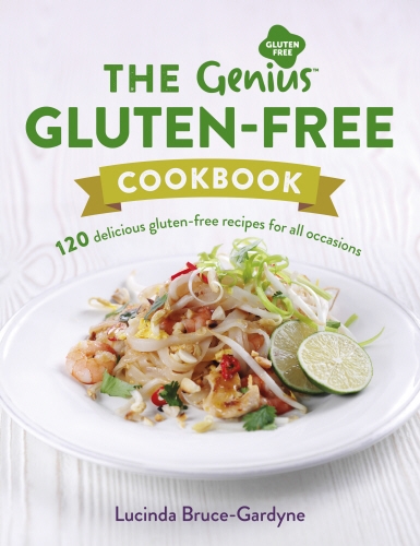 Book cover of Genius Gluten-Free Cookbook by Lucinda Bruce-Gardyne