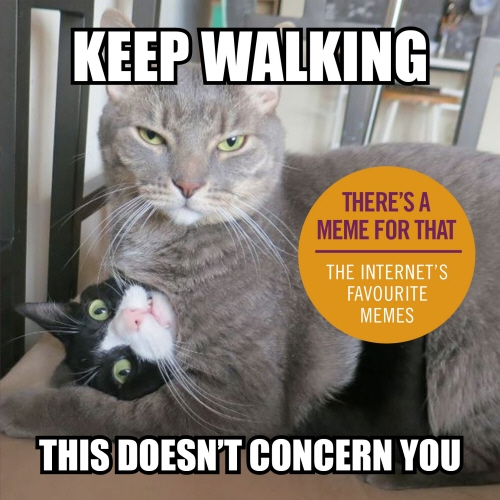 Book cover of Keep Walking, This Doesn’t Concern You