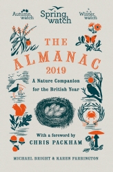 Book cover of Springwatch: The 2019 Almanac by Michael Bright, Karen Farrington