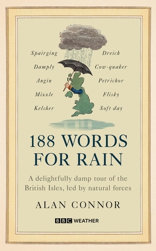 Book cover of 188 Words for Rain by Alan Connor