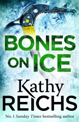 Book cover of Bones on Ice by Kathy Reichs