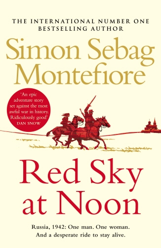 Book cover of Red Sky at Noon by Simon Sebag Montefiore