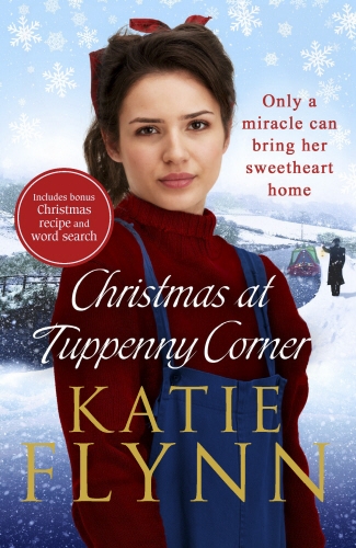 Book cover of Christmas at Tuppenny Corner by Katie Flynn