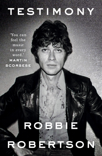 Book cover of Testimony by Robbie Robertson