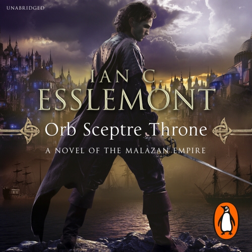 Book cover of Orb Sceptre Throne by Ian C Esslemont