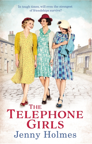Book cover of The Telephone Girls by Jenny Holmes
