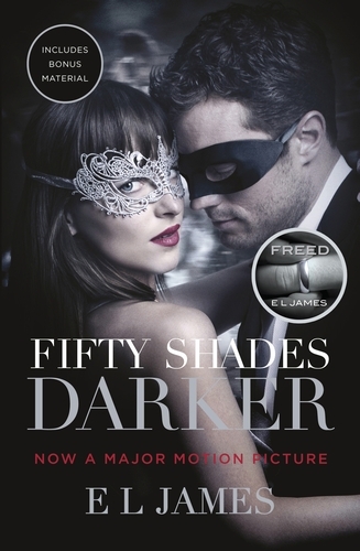 Book cover of Fifty Shades Darker by E L James