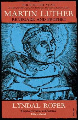 Book cover of Martin Luther by Lyndal Roper