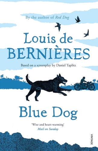 Book cover of Blue Dog by Louis de Bernières