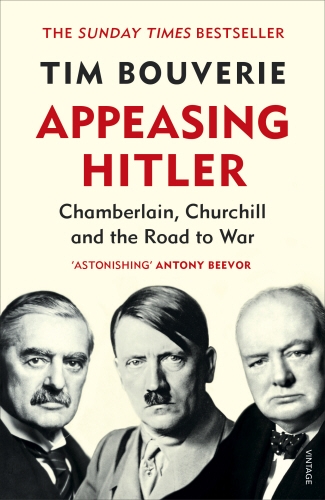 Book cover of Appeasing Hitler by Tim Bouverie