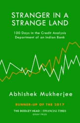 Book cover of Stranger in a Strange Land by Abhishek Mukherjee
