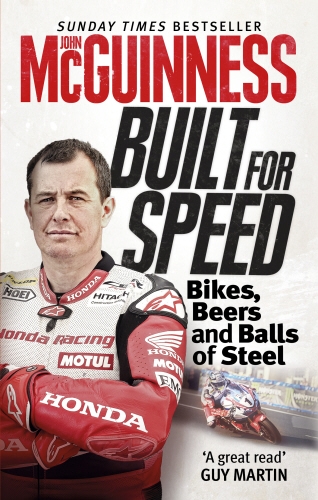 Book cover of Built for Speed by John McGuinness