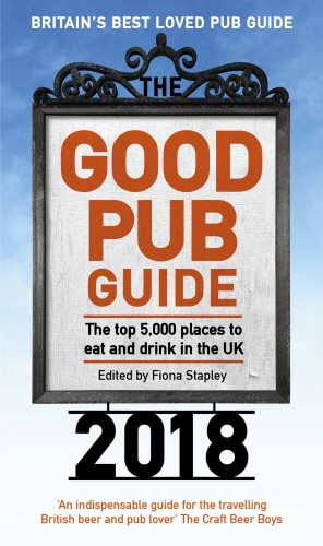 Book cover of The Good Pub Guide 2018 by Fiona Stapley