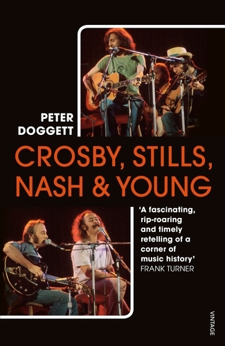 Book cover of Crosby, Stills, Nash & Young by Peter Doggett