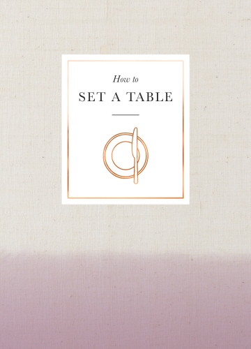 Book cover of How to Set a Table
