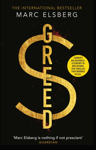Book cover of Greed by Marc Elsberg