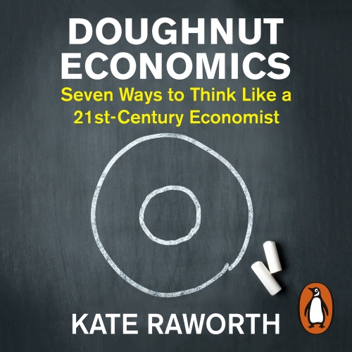 Book cover of Doughnut Economics by Kate Raworth