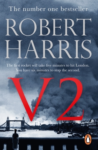 Book cover of V2 by Robert Harris