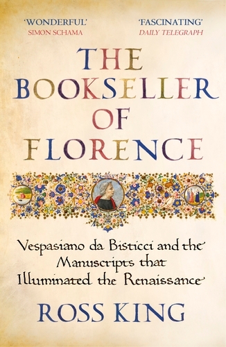 Book cover of The Bookseller of Florence by Ross King