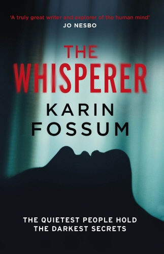 Book cover of The Whisperer by Karin Fossum