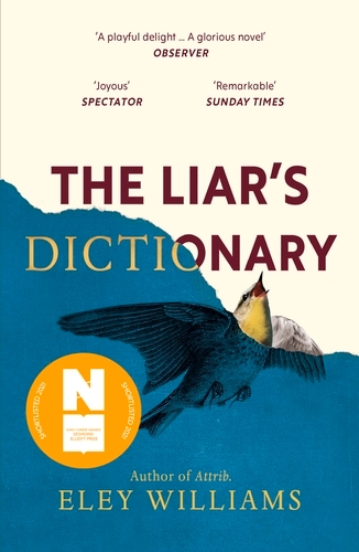Book cover of The Liar's Dictionary by Eley Williams