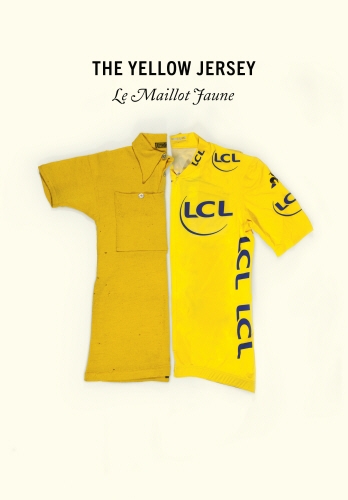 Book cover of The Yellow Jersey by Peter Cossins