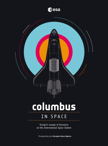 Book cover of Columbus in Space by The European Space Agency