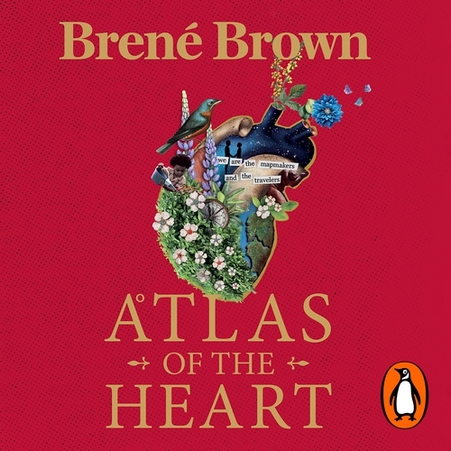 Book cover of Atlas of the Heart by Brené Brown